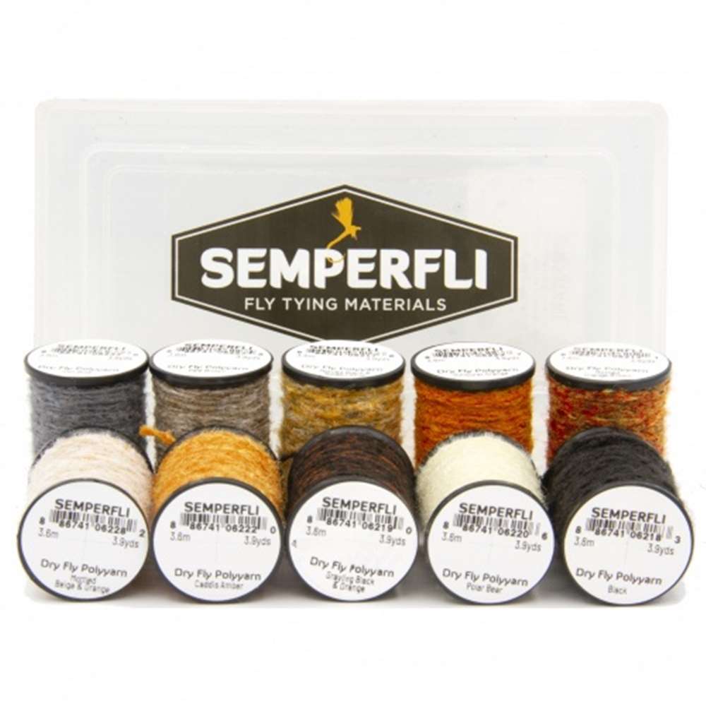 Semperfli Dry Fly Polyyarn Grayling Bugs Collection Fly Tying Materials